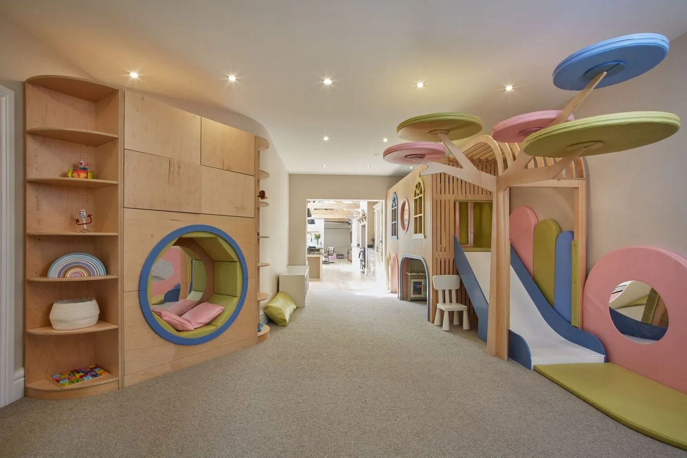 Residents clubhouse treehouse playroom
